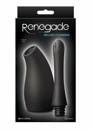 Anal Douches |   Renegade Deluxe Cleanser Black Anal Douches