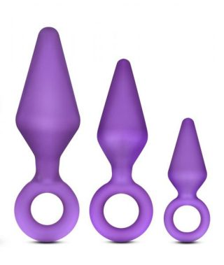 Anal Trainers |   Candy Rimmer Butt Plug Kit Purple Anal Toys Anal Trainers