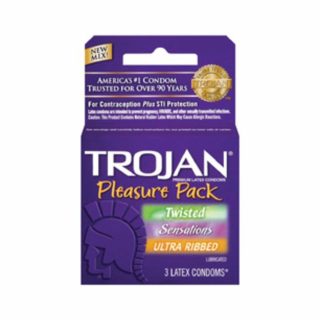 Condoms |   Trojan Pleasure Pack Condoms Condoms