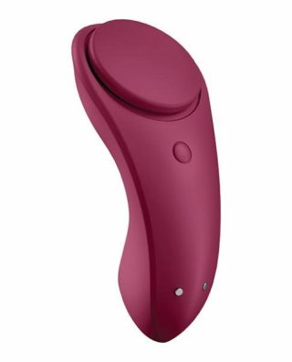 Couples Vibrators |   Satisfyer Sexy Secret Panty Vibrator – Red Wine Couples Toys Couples Vibrators