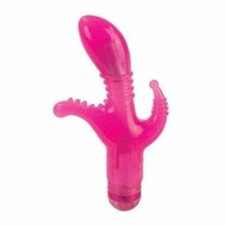 Double Penetration Dildos |   Triple Tease Vibrator Anal Toys Double Penetration Dildos