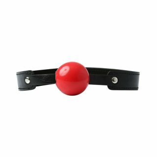 Gags & Blindfolds |   Sex And Mischief Solid Red Ball Gag O/S Bondage & Kink Gags & Blindfolds