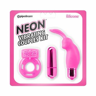 Gift Sets |   Neon Vibrating Couples Kit Couples Toys Gift Sets