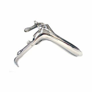 Medical Play |   Rouge Stainless Steel Vaginal Speculum Bondage & Kink Medical Play