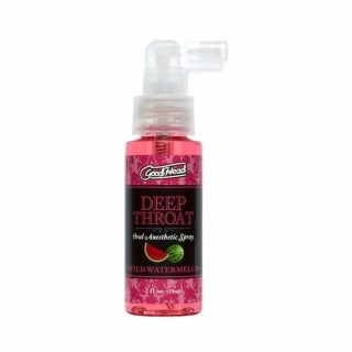 Oral Sex Products |   Goodhead Deep Throat Spray Wild Watermelon 2Oz Condoms, Lubes & More Oral Sex Products