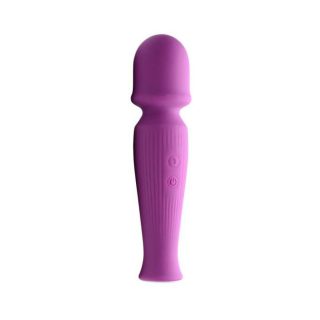 Personal Massagers |   Curve Novelties Gossip Silicone Vibrating Wand 10X – Violet Personal Massagers Personal Massagers