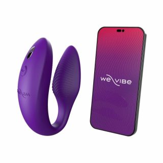 Remote Vibrators |   We-Vibe Sync App Controlled Couples Vibrator Purple Remote Vibrators Remote Vibrators