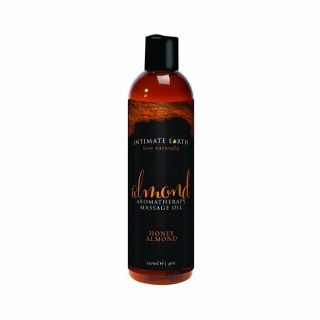 Sensual Massage |   Intimate Earth Almond Massage Oil 4Oz Condoms, Lubes & More Sensual Massage