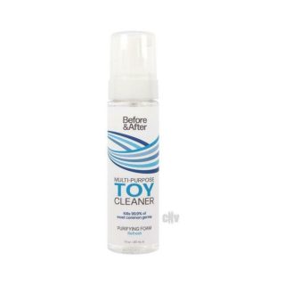 Storage And Toy Care |   Before & After Foaming Toy Cleaner – 7 Oz Condoms, Lubes & More Storage And Toy Care