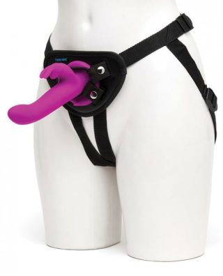 Strap-On Dildos & Harnesses |   Happy Rabbit Vibrating Strap On Harness Set Purple Dildos Strap-On Dildos & Harnesses