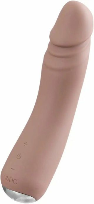 Vibrating Dildos |   Vedo Rialto Rechargeable Vibe Mocha Dildos Vibrating Dildos