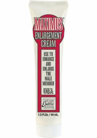 Sex Enhancers |   Maximus Enlargement Cream 1.5 Fluid Ounces Tube Condoms, Lubes & More Sex Enhancers