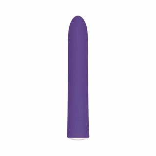 Classic Vibrators |   Evolved Rechargeable Slim Vibe 7 Function Waterproof Purple Classic Vibrators Classic Vibrators