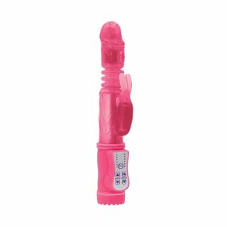 Rabbit Vibrators |   Firefly Thumper Thrusting Rabbit Vibrator – Pink Rabbit Vibrators Rabbit Vibrators